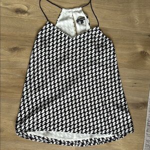 Express Houndstooth Cami Top